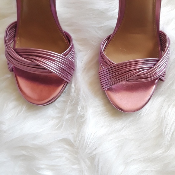 Womens Pink Heels Brand New - Picture 3 of 5